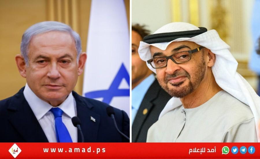 نتنياهو يناقش مع رئيس الإمارات بن زايد أزمة طائرة "فلاي دبي": "زعزعة اتفاقيات إبراهيم"