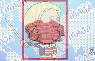 مجلة "تايم" تنشر غلافا لقبعات ترامب وعليها أسماء 8 دول هاجمتها أمريكا