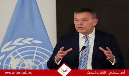 لازاريني: انهيار الأونروا سيحرم جيل كامل من الأطفال الفلسطينيين من التعليم